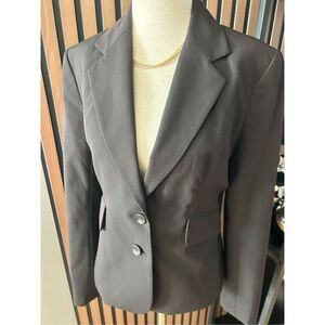 The Limited black/brown blazer office wear work blazer size 2 Y2K